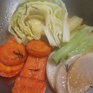 美味しさ凝縮☆ローズマリー風味のグリル野菜